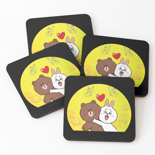 Item preview, brown bear and cony designed and sold by Xavia-blue.