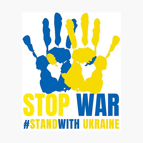 Item preview, STOP WAR STAND WITH UKRAINE designed and sold by Gift Windo.