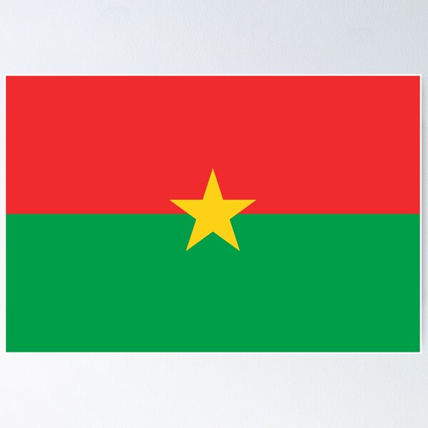 Item preview, Burkina Faso - Flag designed and sold by PatsIsland.