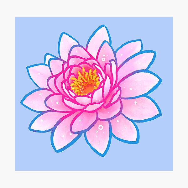 Aperçu de l'œuvre Fleur de lotus créée et vendue par samscissorhart.