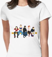 The Breakfast Club // John Hughes Unique Minimalist Design Women's Fitted T-Shirt