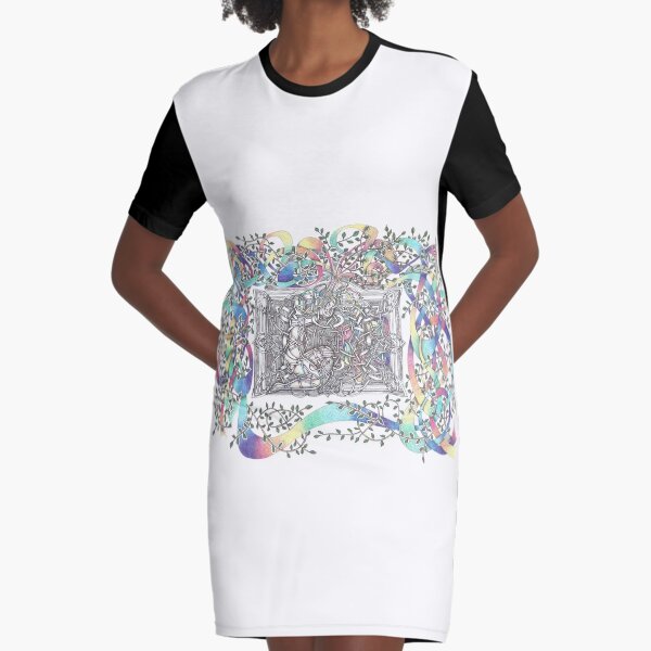 Graphic T-Shirt Dress