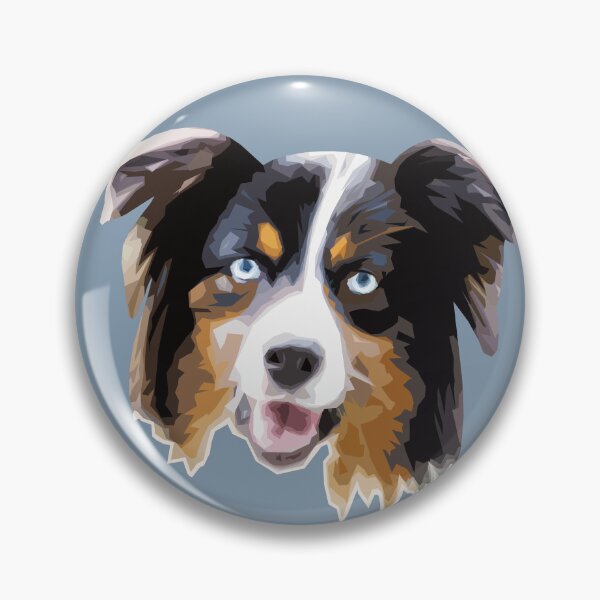 Item preview, Australian Shepherd Cute Dog Pop Art - WPAP designed and sold by inkandmoth.
