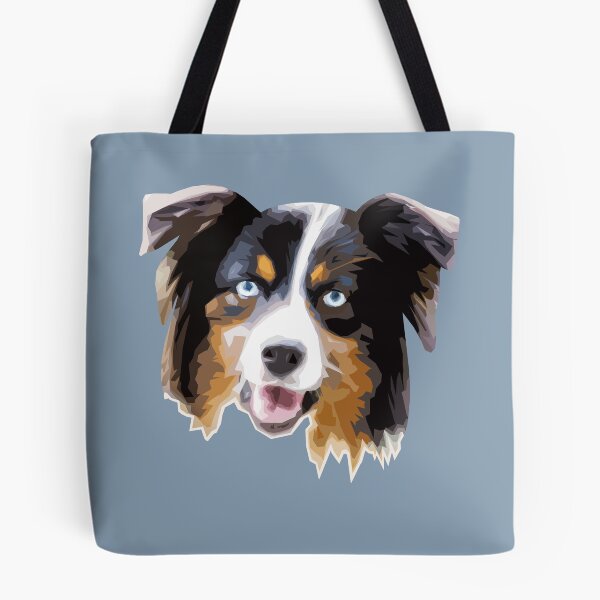 Item preview, Australian Shepherd Cute Dog Pop Art - WPAP designed and sold by inkandmoth.