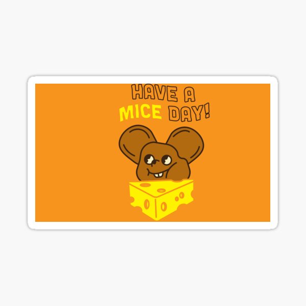 Nice picture of mice Sticker