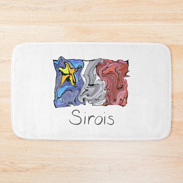 Item preview, Acadian Flag pastel liquid mosaic Sirois - Drapeau acadien mosaïque liquide pastel vitrail Sirois designed and sold by ColoursOfFrance.
