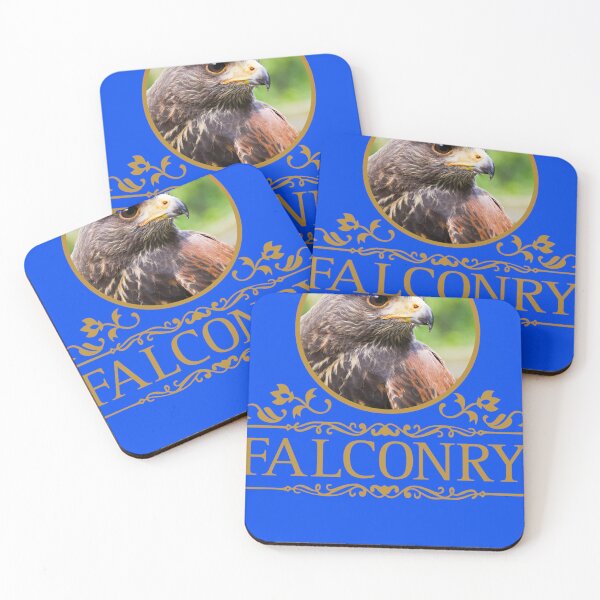 Item preview, Falconry - Buzzard - Harri&x27;s Hawk Sticker designed and sold by AnjasSantel.