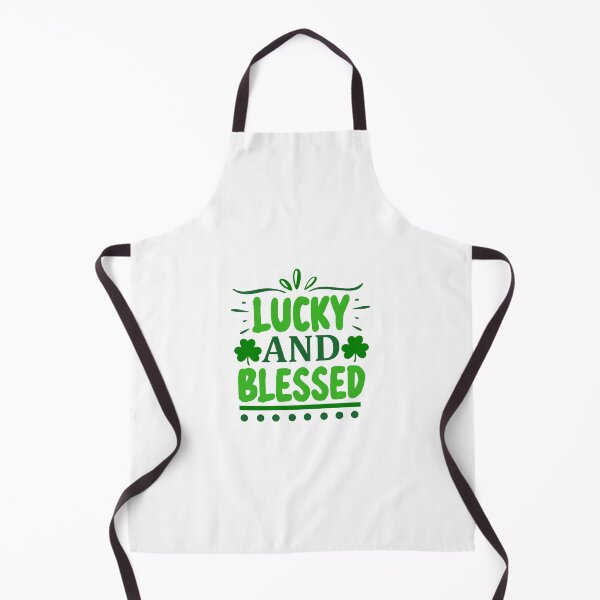 Item preview, Lucky and Blessed designed and sold by WeTrieditatHome.