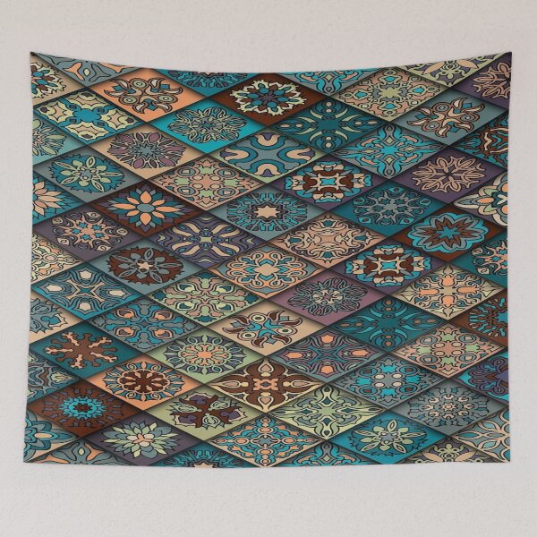 Item preview, Boho aesthetic #2: bohemian pattern illustration premium design  designed and sold by truemoneyman.