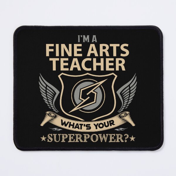 Item preview, Fine Arts Teacher T Shirt - What Is Your Superpower Job Gift Item Tee designed and sold by leolanwugm.