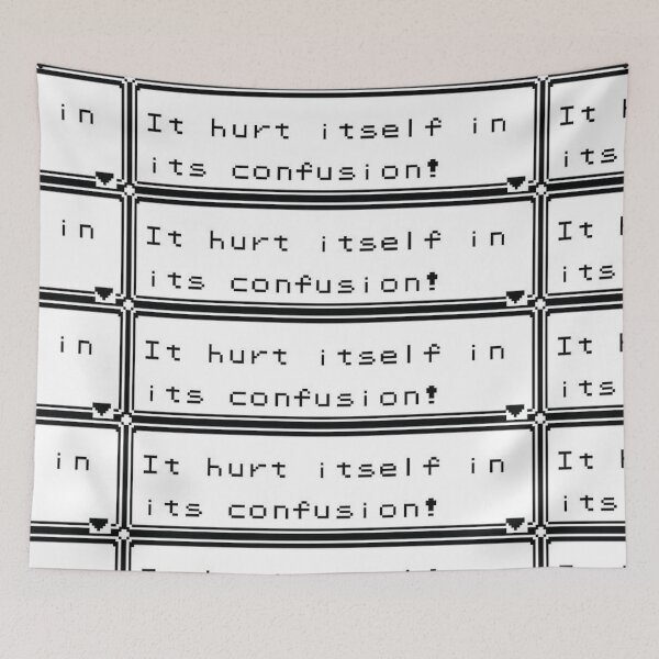 Item preview, it hurt itself in its contusion! designed and sold by purplepinkdrgn.