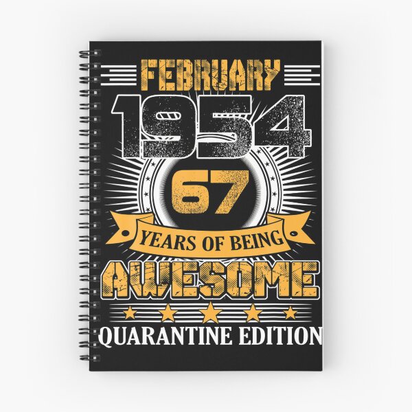 Item preview,  Quarantine Edition February 1954 Vintage 67th Birthday Gift  designed and sold by ShondaTacke.