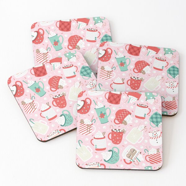 Item preview, Christmas Cocoa Pink designed and sold by Allison Romero Design.