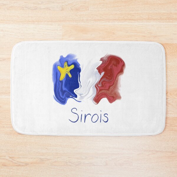 Item preview, Acadian Flag pastel liquid Sirois  - Drapeau acadien liquide pastel Sirois designed and sold by ColoursOfFrance.
