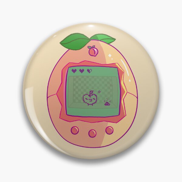 Item preview, Peachy Tamagotchi designed and sold by samscissorhart.