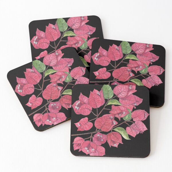 Item preview, Bougainvillea on Black designed and sold by Zainiamin.