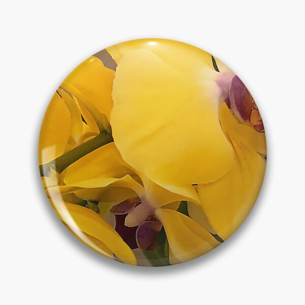 Item preview, Lemon-Yellow Orchids Exquisite Floral Close-Up designed and sold by DEC02.