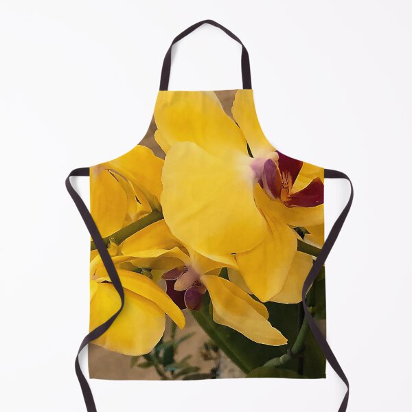 Item preview, Lemon-Yellow Orchids Exquisite Floral Close-Up designed and sold by DEC02.
