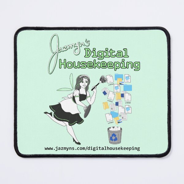 Item preview, Jazmyn’s Digital Housekeeping Logo designed and sold by JazmynMarie.