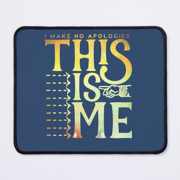 Item preview, (No Apologies) This is Me - Horizontal designed and sold by jabberdashery.
