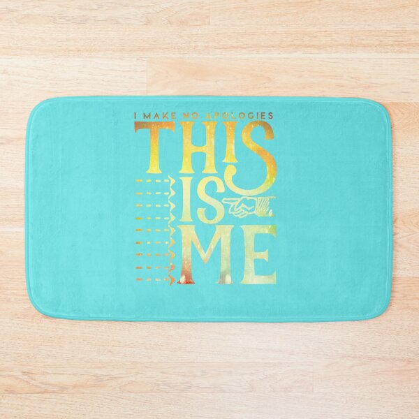 Item preview, (No Apologies) This is Me - Horizontal designed and sold by jabberdashery.