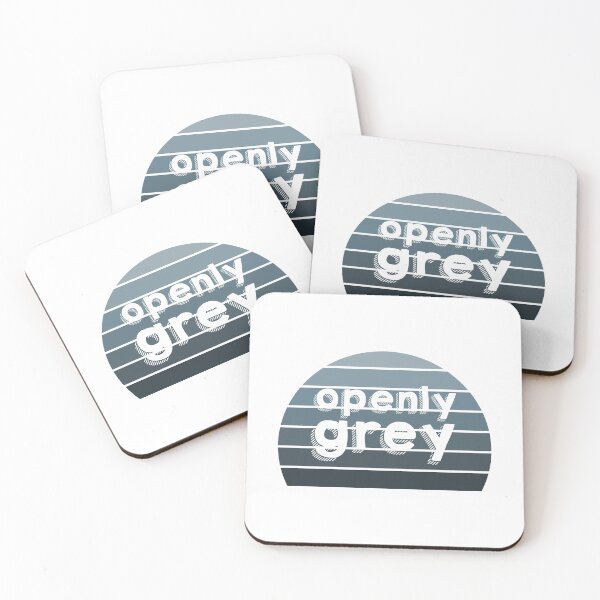 Item preview, Openly Grey cute  and natural colour designed and sold by amanilek.