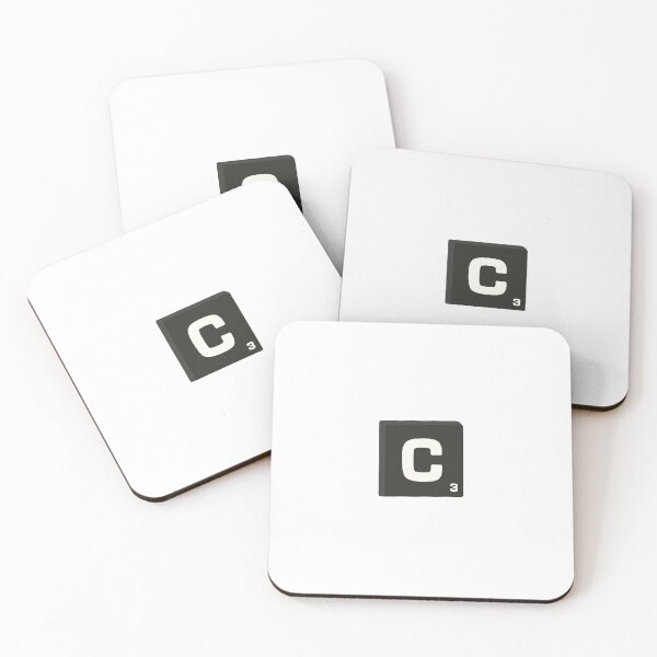 Item preview, 'C' Board Game Tile designed and sold by Jerrica Ramsay.