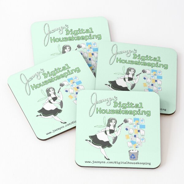 Item preview, Jazmyn’s Digital Housekeeping Logo designed and sold by JazmynMarie.