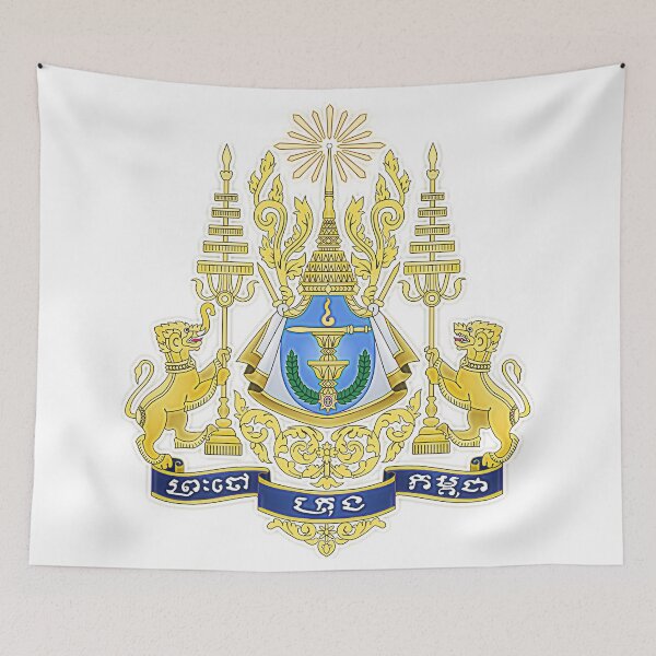 Item preview, Royal arms of Cambodia designed and sold by PatsIsland.