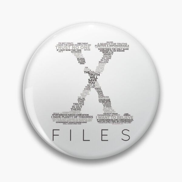 Item preview, X-FIles- White  designed and sold by jabberdashery.