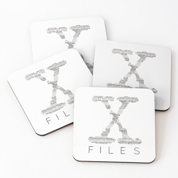 Item preview, X-FIles- White  designed and sold by jabberdashery.