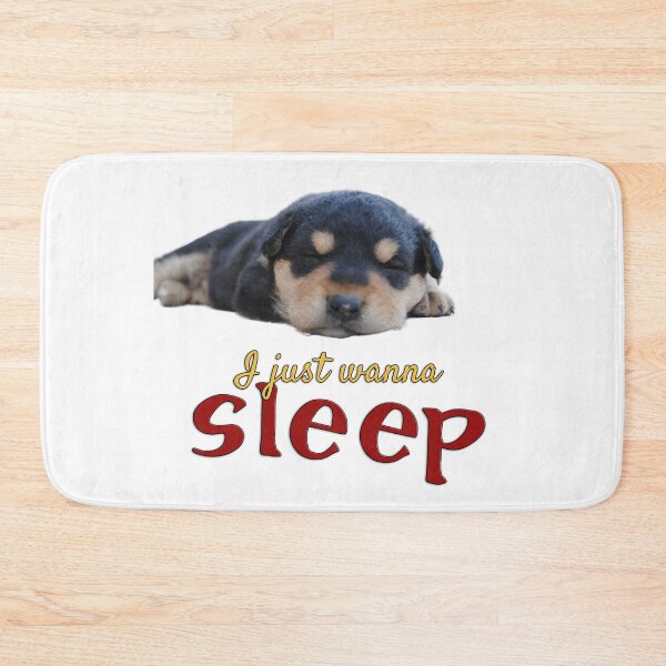 Item preview, I Just Wanna Sleep Adorable Puppy Design - Very Cute designed and sold by Amazing Arts Designs.