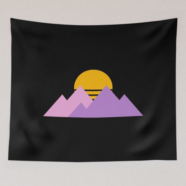 Item preview, Purpled Merch Purpled Pastel Mountain designed and sold by YvonneClarke.