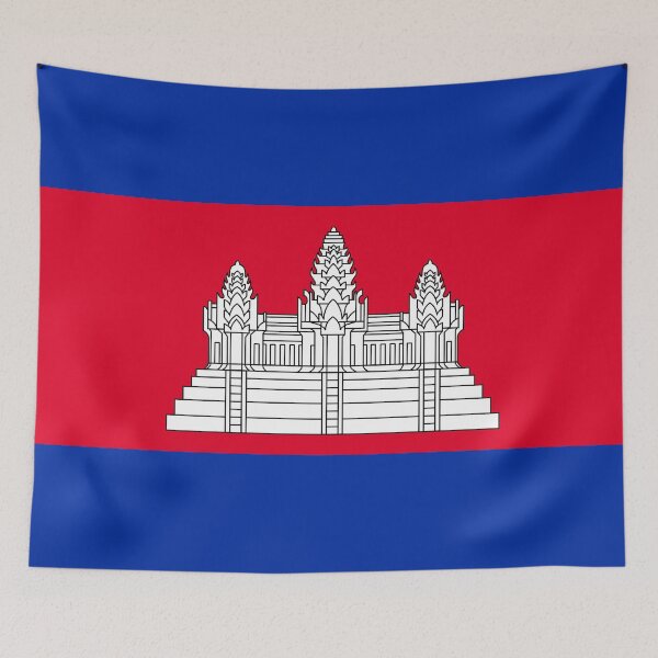 Item preview, Cambodia - Flag designed and sold by PatsIsland.