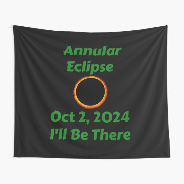 Item preview, Annular Eclipse 2024 I'll Be There Solar Eclipse designed and sold by AstroWitster.