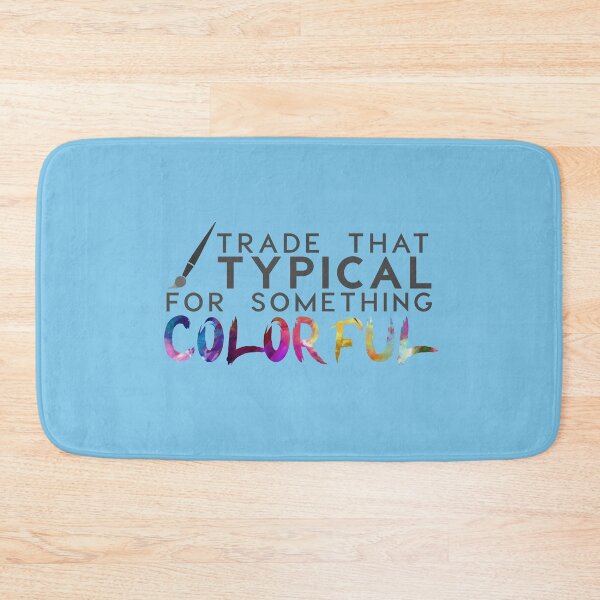 Item preview, Colorful not Typical  designed and sold by jabberdashery.