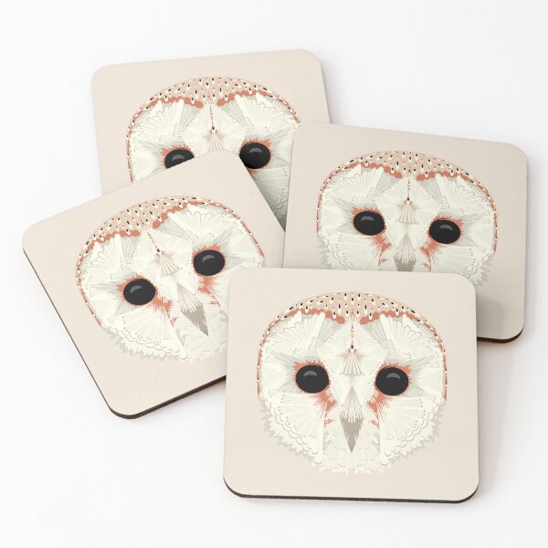 Item preview, Barn Owl - Tan designed and sold by Elisa Yinh Creative.