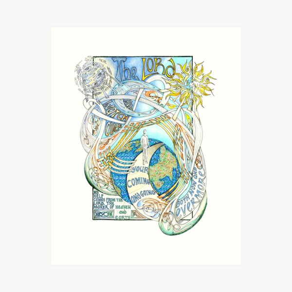 Item preview, The Lord Will Watch Over You designed and sold by Lindisfarne Scriptorium.