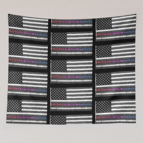 Item preview, United We Stand - design for American unity designed and sold by StephJChild.