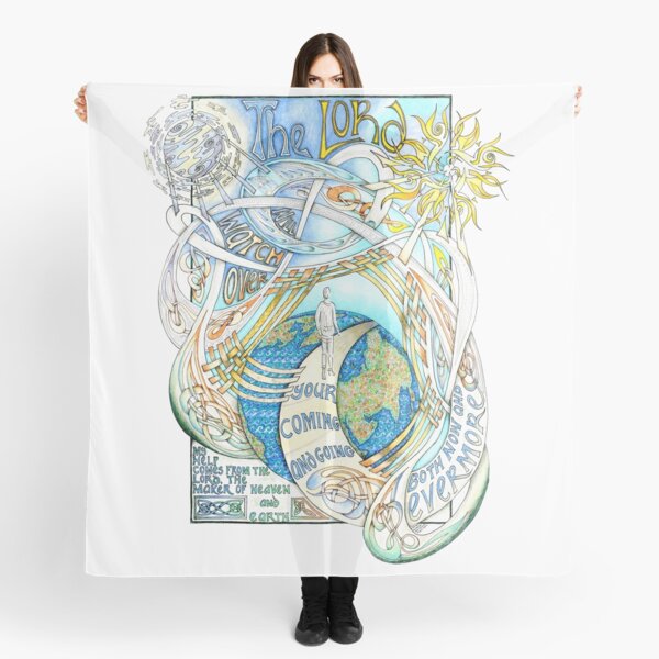 The Lord Will Watch Over You Scarf