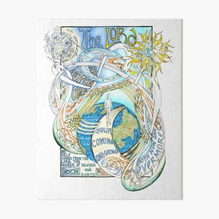 The Lord Will Watch Over You Art Board Print