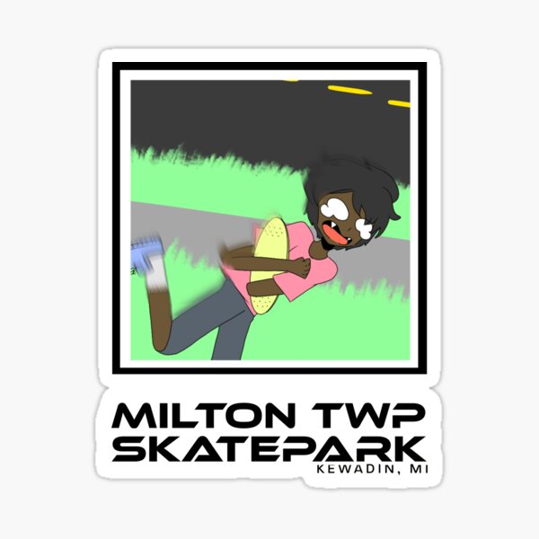 Falling for skateboards Sticker