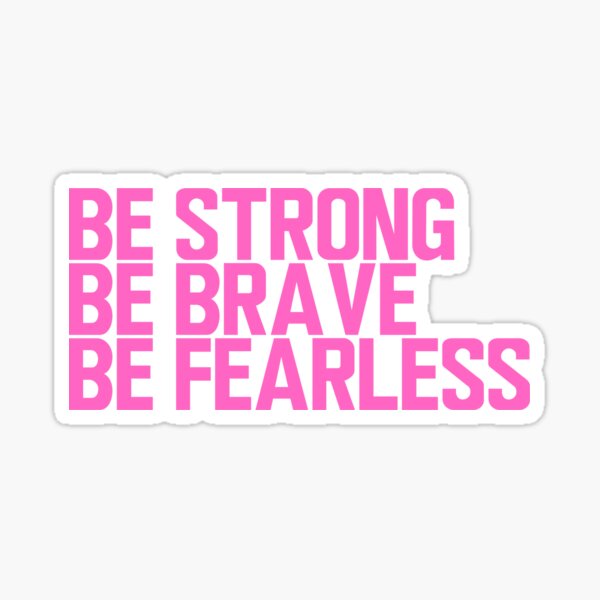 Be Strong motivational design Sticker for Sale by SmartDesignSLK