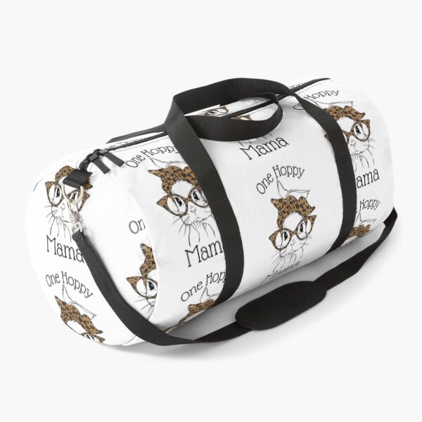 Item preview, One Hoppy Mama, Funny Hipster Bunny with Leopard Print Glasses and Accessories to Celebrate Motherhood designed and sold by Auntieck.