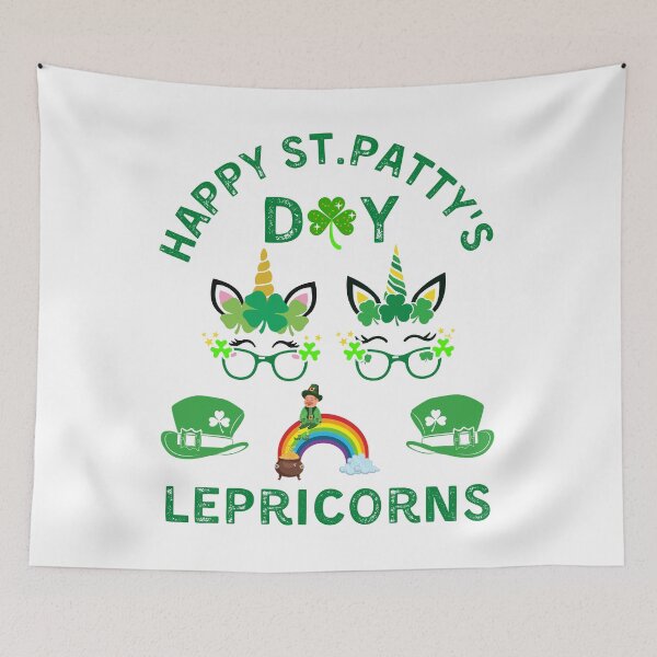 Item preview, St Patricks Day Lepricorn designed and sold by WoodburyLake.
