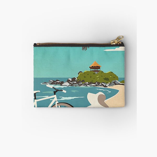 Item preview, retro art cycling girl ocean calling designed and sold by sovIlarion96.