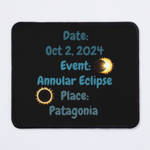 Item preview, Patagonia Annular Solar Eclipse 2024  designed and sold by AstroWitster.