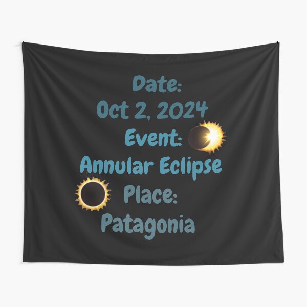 Item preview, Patagonia Annular Solar Eclipse 2024  designed and sold by AstroWitster.