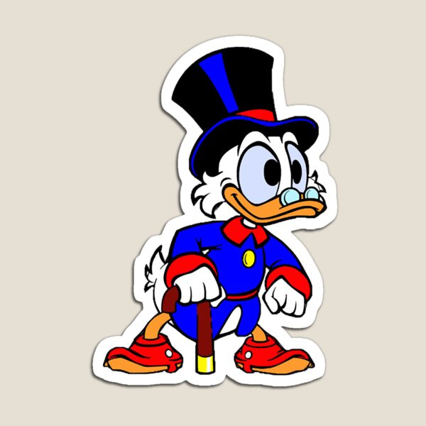 Item preview, Scrooge McDuck  Sticker designed and sold by MalteBreue.