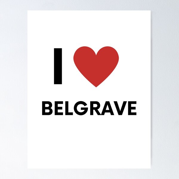 Item preview, I Love Belgrave designed and sold by melbournegirl.